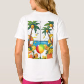 Zomer Vibes & Fun Outdoor T-shirt (Achterkant)