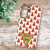 Zomer Vibes Fun Watermelon Slices Patroon Samsung Galaxy Hoesje