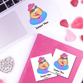 Zomer Vibes Grappige luiaard Sticker