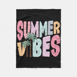 Zomer Vibes Hallo Zomer Vakantie Groovy Cruise S Fleece Deken