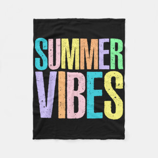 Zomer Vibes Hawaii Strand Familie Zomer Vakantie V Fleece Deken