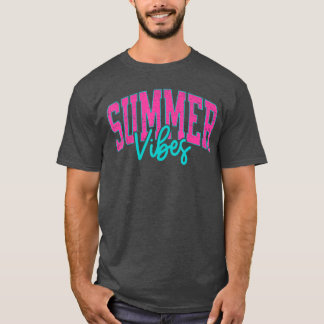 Zomer Vibes Hawaii Zonneschijn Zomer Vakantie Stra T-shirt
