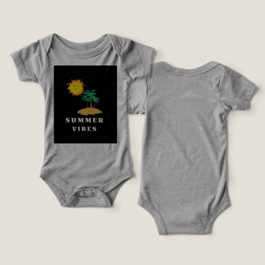 Zomer Vibes Island Escape (Ontwerp Voorkant & Achterkant)