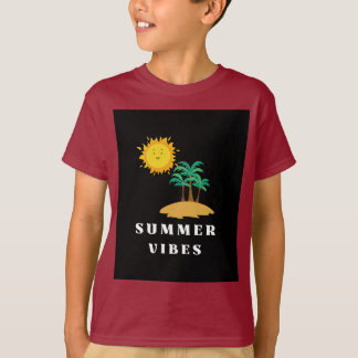 Zomer Vibes Island Escape T-shirt