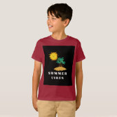 Zomer Vibes Island Escape T-shirt (Voorkant volledig)