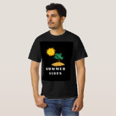 Zomer Vibes Island Escape T-shirt (Voorkant volledig)