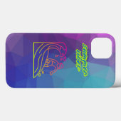 Zomer vibes jongen surfen. Case-Mate iPhone case (Achterkant (horizontaal))