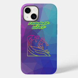 Zomer vibes jongen surfen. Case-Mate iPhone 14 hoesje