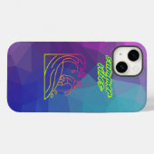 Zomer vibes jongen surfen. Case-Mate iPhone case (Achterkant (horizontaal))