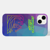 Zomer vibes jongen surfen Case-Mate iPhone case (Achterkant (horizontaal))