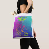 Zomer vibes jongen surfen tote bag (Dichtbij)