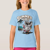 Zomer vibes koala t-shirt (Voorkant)
