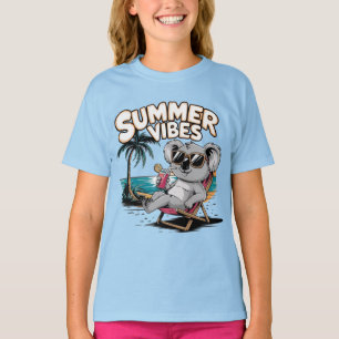 Zomer vibes koala t-shirt