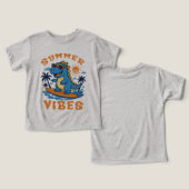 Zomer Vibes, Leuke Dinosaurus Kinderen (Ontwerp Voorkant & Achterkant)