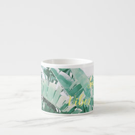 Zomer Vibes Palm Bladeren Espresso Koffiemok Kop