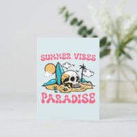Zomer Vibes Paradijs - Skull