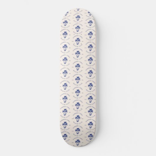 Zomer Vibes Persoonlijk Skateboard (Voorkant)