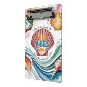 Zomer Vibes Retro Beach Illustratie Mini Klembord (Angled2)