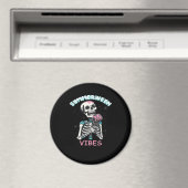 Zomer Vibes Spooky Summer Pumpkin Classic Magneet (Insitu (Vaatwasser))