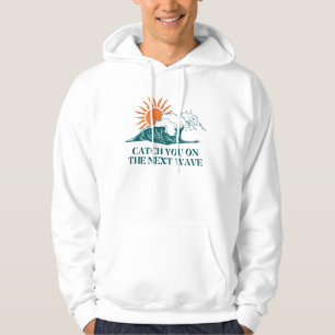 Zomer Vibes Strandgolven Typografie T-Shirt