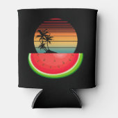 Zomer Vibes Sunset Watermelon Blikjeskoeler (Voorkant)