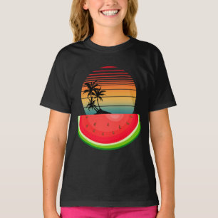 Zomer Vibes Sunset Watermelon T-shirt