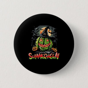 Zomer Vibes Sweet Ice Cream Watermeloen Zomer Ronde Button 5,7 Cm