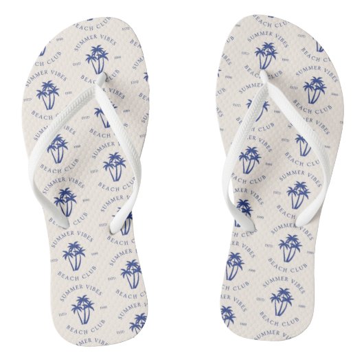 Zomer Vibes Teenslippers (Voetbed)