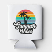 Zomer Vibes Tropical Lake Scene-32922 Blikjeskoeler (Achterkant)