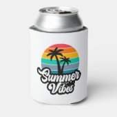 Zomer Vibes Tropical Lake Scene-32922 Blikjeskoeler (Blikje Achterkant)