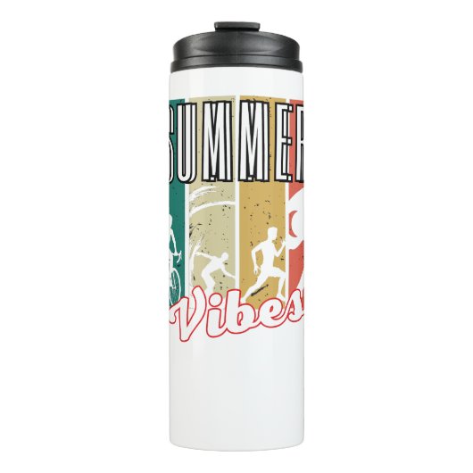 Zomer Vibes.w Thermosbeker (Voorkant)