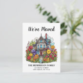 Zomer Victoriaans We hebben de aankondiging verpla Briefkaart (Staand voorkant)