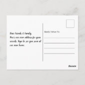 Zomer Victoriaans We hebben de aankondiging verpla Briefkaart (Achterkant)