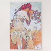 Zomer (vier seizoenen), Alphonse Mucha Legpuzzel (Verticaal)