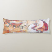 Zomer (vier seizoenen), Alphonse Mucha Lichaamskussen (Voorkant)