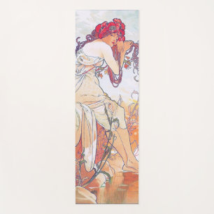 Zomer (vier seizoenen), Alphonse Mucha Yogamat