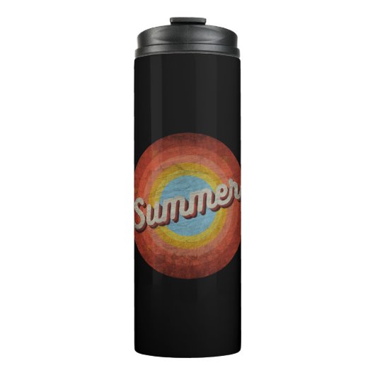 ZOMER VINTAGE THERMOSBEKER (Voorkant)