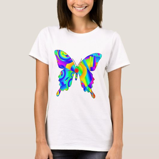 Zomer Vlinder T-shirt (Voorkant)