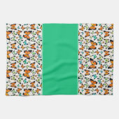 Zomer vlinders keukendoek theedoek (Horizontaal)