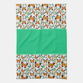 Zomer vlinders keukendoek theedoek (Verticaal)