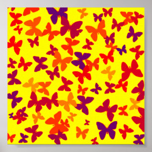 Zomer Vlinders Print