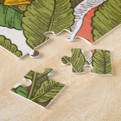 Zomer Voedsel Illustratiepatroon Legpuzzel (Zijkant)