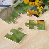 Zomer Vogeldrinkbak Tuin Legpuzzel (Zijkant)