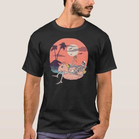 Zomer voor altijd vriend t-shirt (Voorkant)