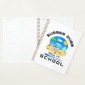 Zomer voorbij: terug naar school planner (Display)