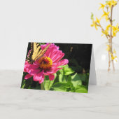 Zomer Vrienden 2 Kaart (Gele Bloem)