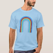 Zomer Vrouwen Boho Regenboog T-shirt (Voorkant)