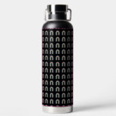Zomer Vrouwen Elegant Boho Rainbow Waterfles (Achterkant)