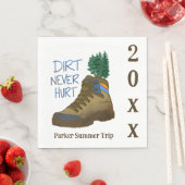 Zomer wandelen aangepaste servetten (Insitu)