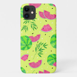Zomer Watermeloen Branches Helder Tropisch Patroon Case-Mate iPhone Case